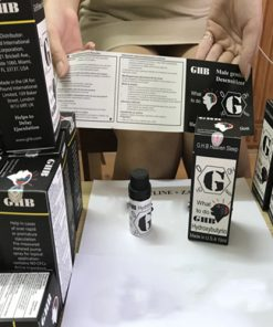 Grafiek met gezondheidsrisico’s van GHB
